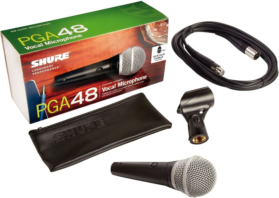 Shure PGA48-XLR по цене 5 240 ₽