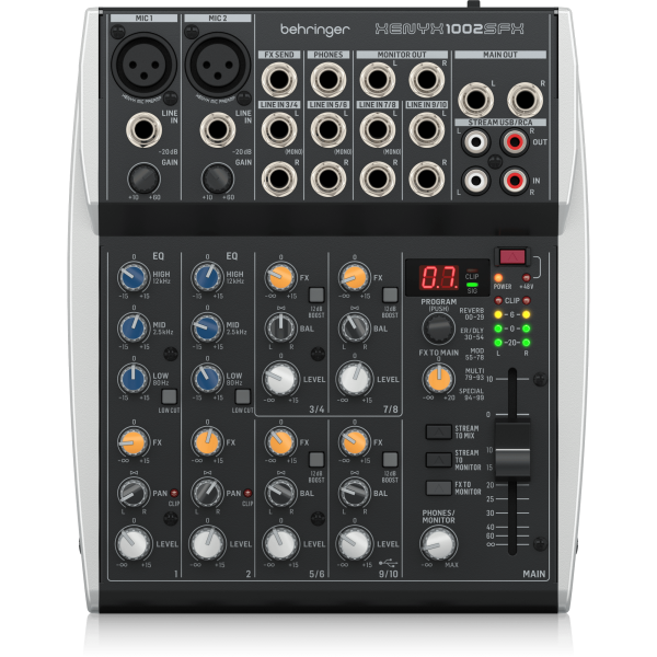 Behringer Xenyx 1002SFX по цене 15 390.00 ₽