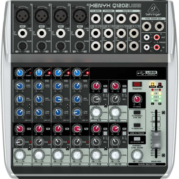 Behringer Q1202USB по цене 11 300.00 ₽