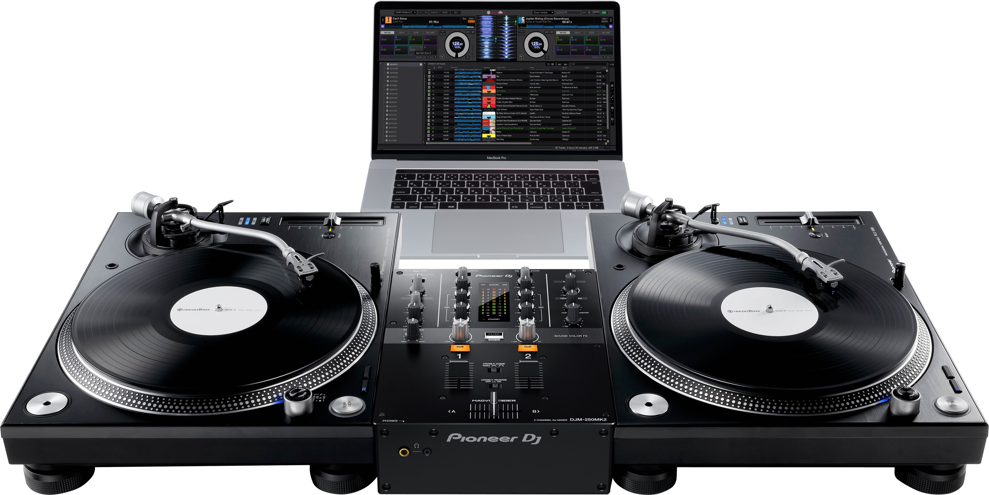 Комплект Pioneer PLX-1000 x2 + Pioneer DJM-250 MK2 по цене 252 790 ₽