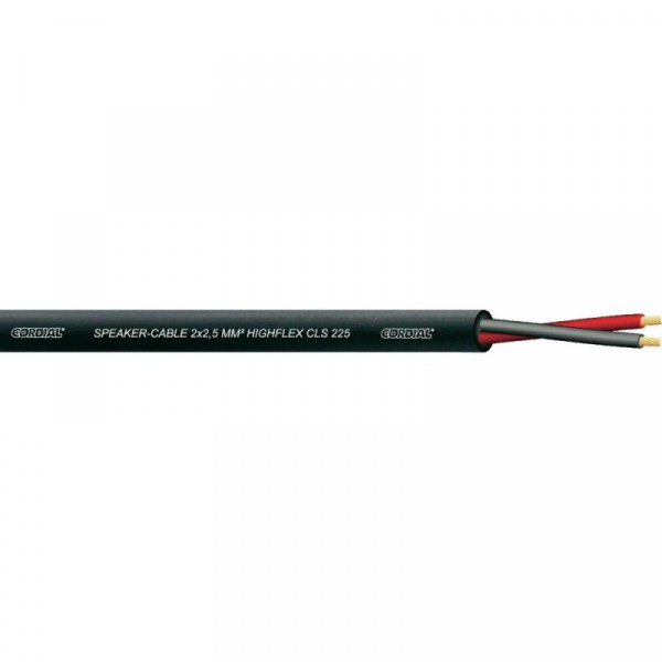 Cordial CLS 225 BLACK по цене 400 ₽