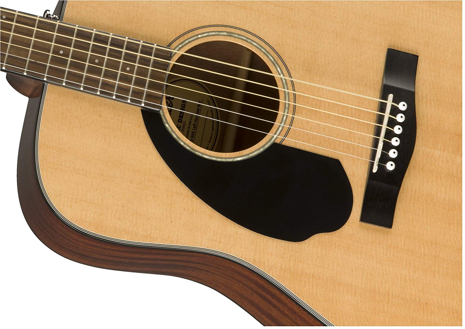 Fender CD-60S Left-Hand Natural по цене 25 850 ₽