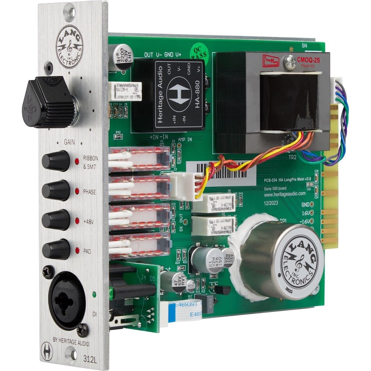 Heritage Audio LANG 312L 500 Series NY Style Preamp по цене 40 450 ₽