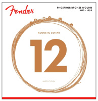 Fender Strings New Acoustic 60L Phos Bronze Ball 12-53