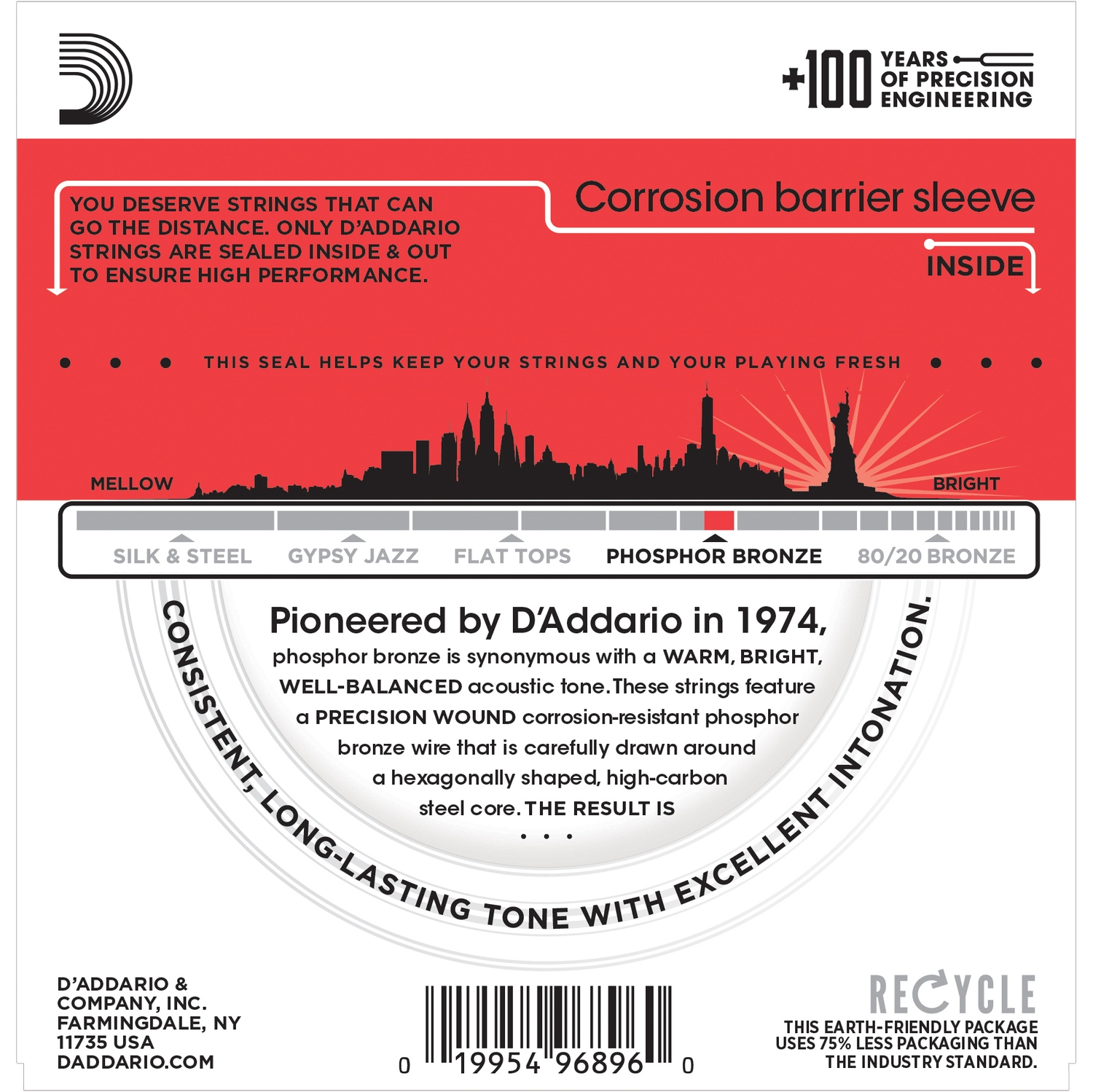 D'Addario EJ24 по цене 1 660 ₽