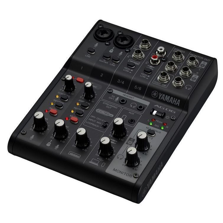 Yamaha AG06MK2 Black по цене 26 380.00 ₽