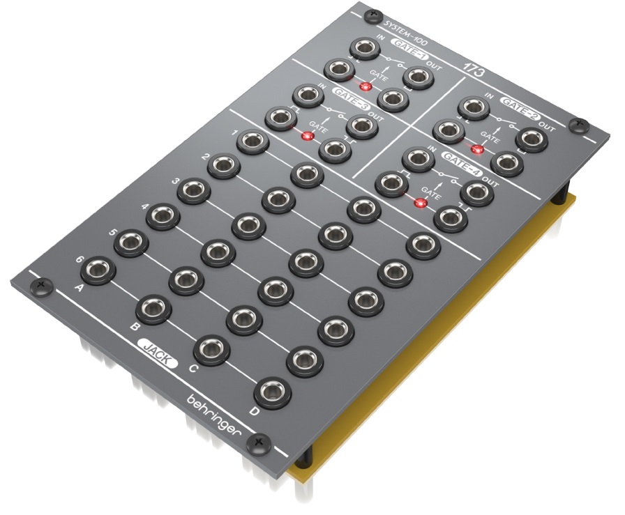 Behringer SYSTEM 100 173 QUAD SIGNAL GATE/ PATCH BAY по цене 10 700 ₽