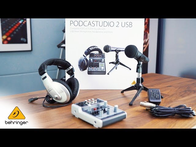 Behringer PODCASTUDIO 2 USB по цене 16 290 ₽