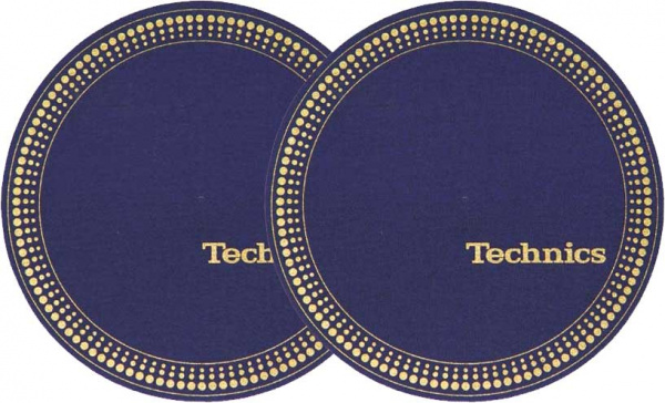 Slipmat-Factory Strobo Blue Gold (Пара) по цене 2 120 ₽