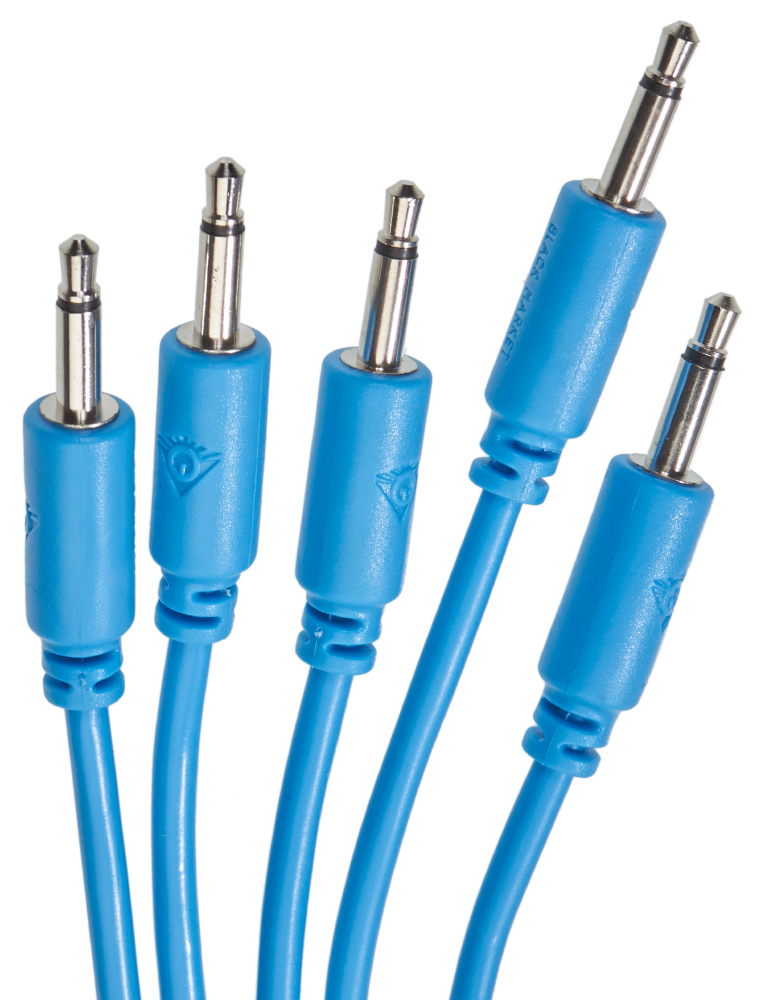 Black Market Modular patchcable 5-Pack 100 cm blue по цене 1 680 ₽