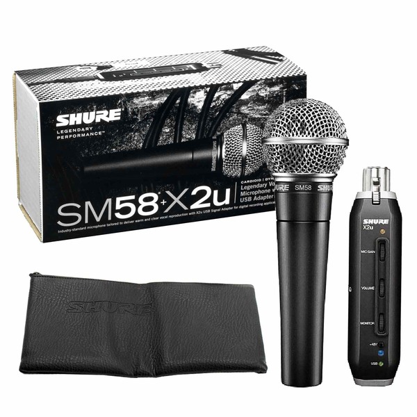 Shure SM58-X2U по цене 21 125 ₽