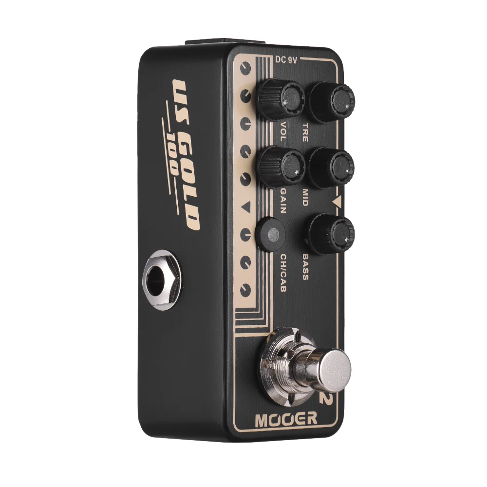 Mooer M012 US Gold 100 по цене 12 000 ₽
