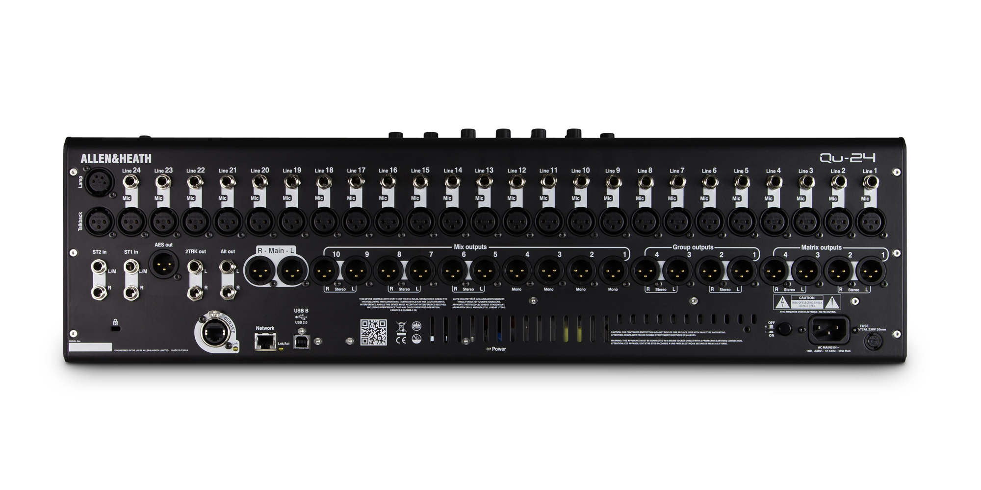 Allen & Heath QU-24 по цене 272 700.00 ₽