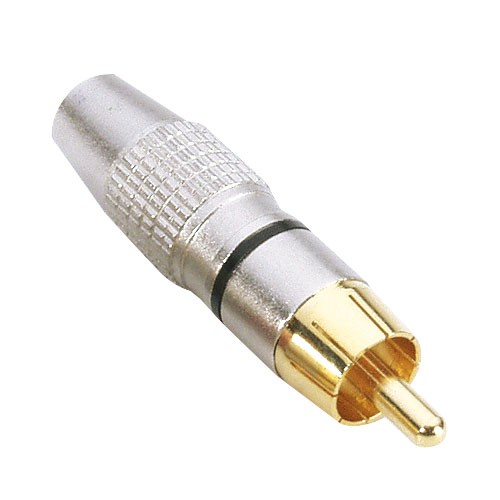 Adam Hall Connectors 7620 BLK - RCA Plug black по цене 400 ₽