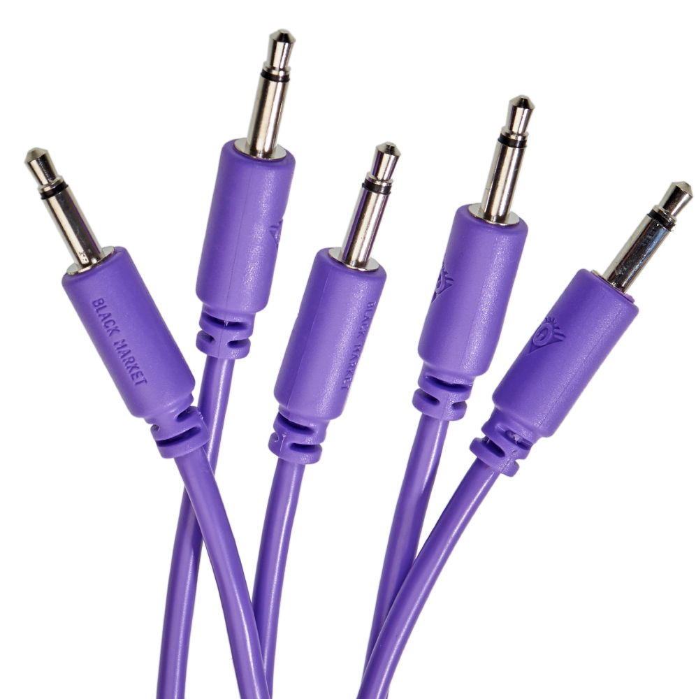 Black Market Modular patchcable 5-Pack 100 cm violet по цене 1 520 ₽