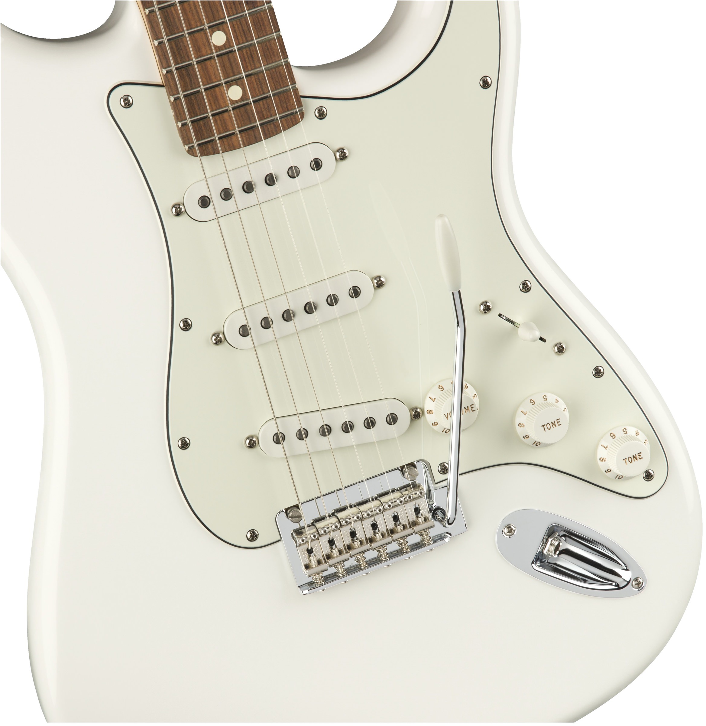 Fender Player Stratocaster PF Polar White по цене 132 300 ₽