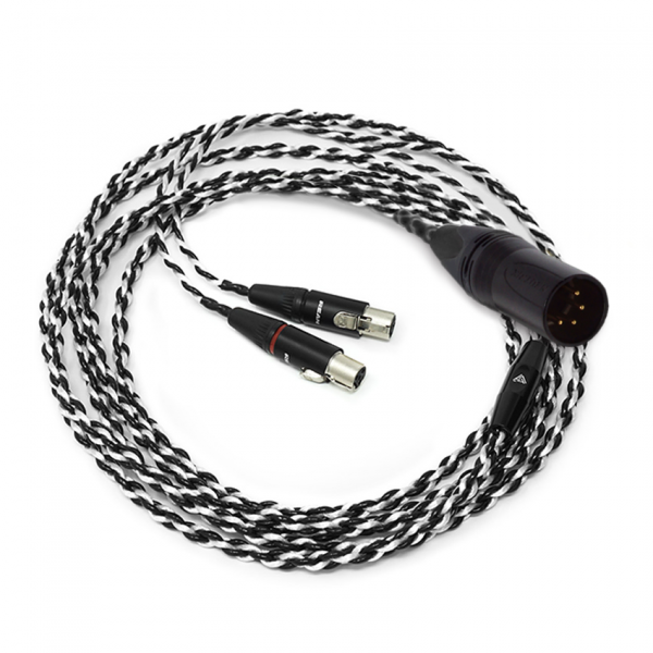 Audeze LCD-4 Premium Braided 4-Pin Balanced XLR Cable по цене 49 000 ₽