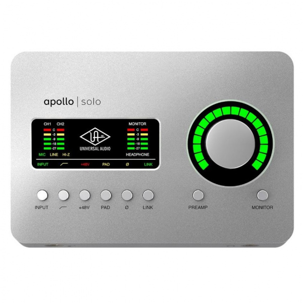 Universal Audio Apollo Solo Thunderbolt 3 Heritage Edition по цене 68 900 ₽