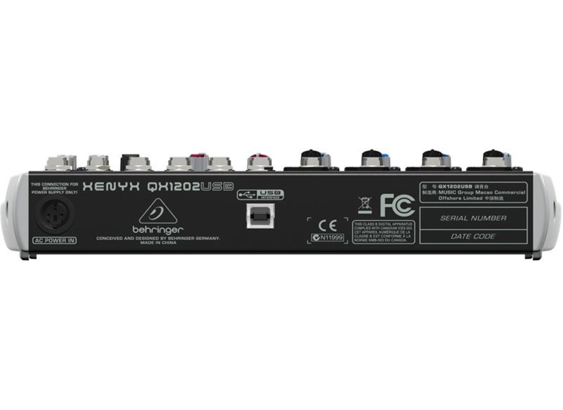Behringer XENYX QX1202USB по цене 15 250 ₽