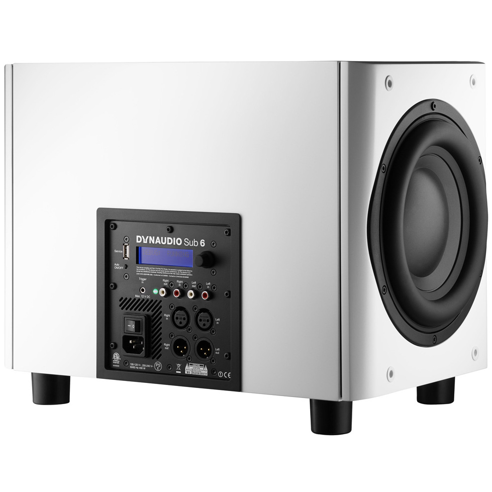 Dynaudio Sub 6 Satin White по цене 216 000 ₽