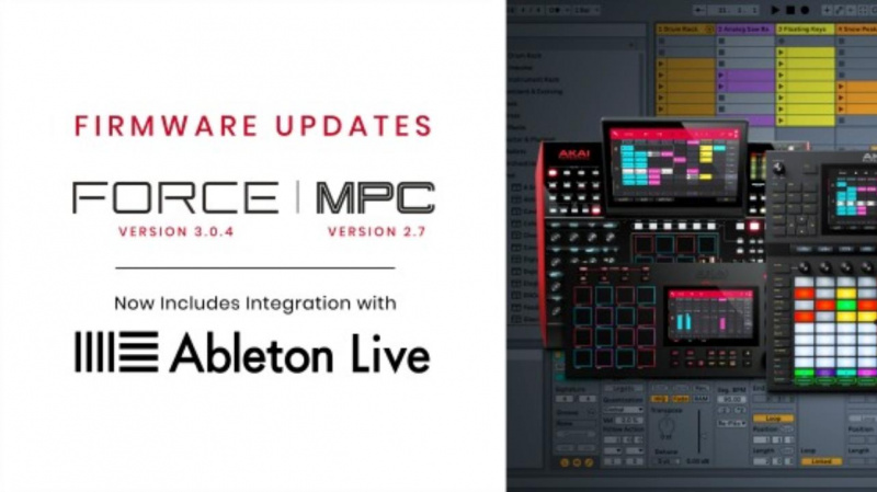 AKAI Force и MPC интегрированы с Ableton