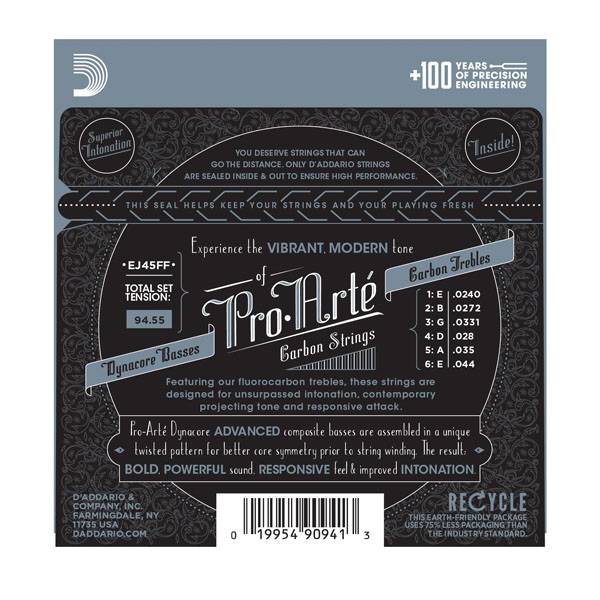 D'Addario EJ45FF по цене 3 460 ₽