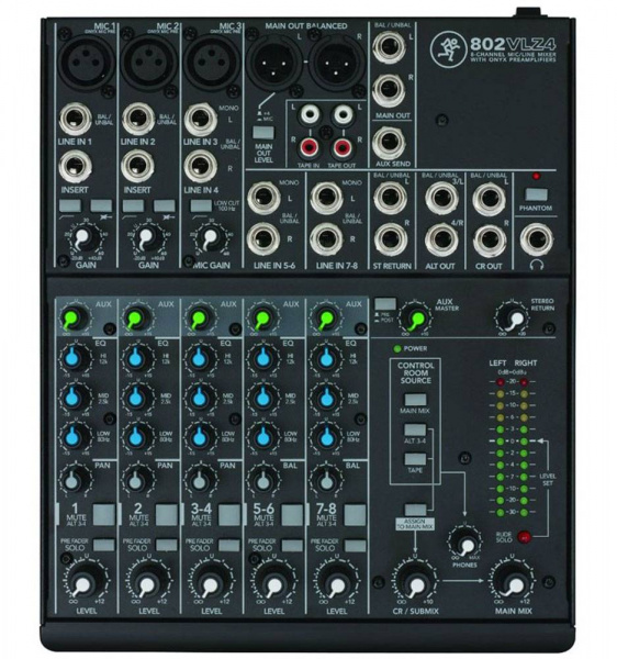 Mackie 802 VLZ 4 по цене 38 800 ₽