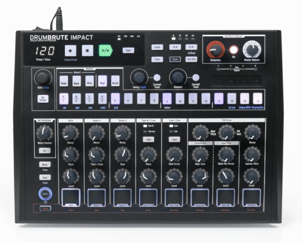 Arturia DrumBrute Impact Noir по цене 40 490 ₽