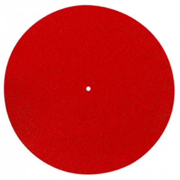 Pro-Ject Felt-Mat 300 mm Red по цене 990.00 ₽