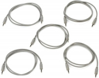 Black Market Modular Patchcable 5-Pack 150 cm Grey