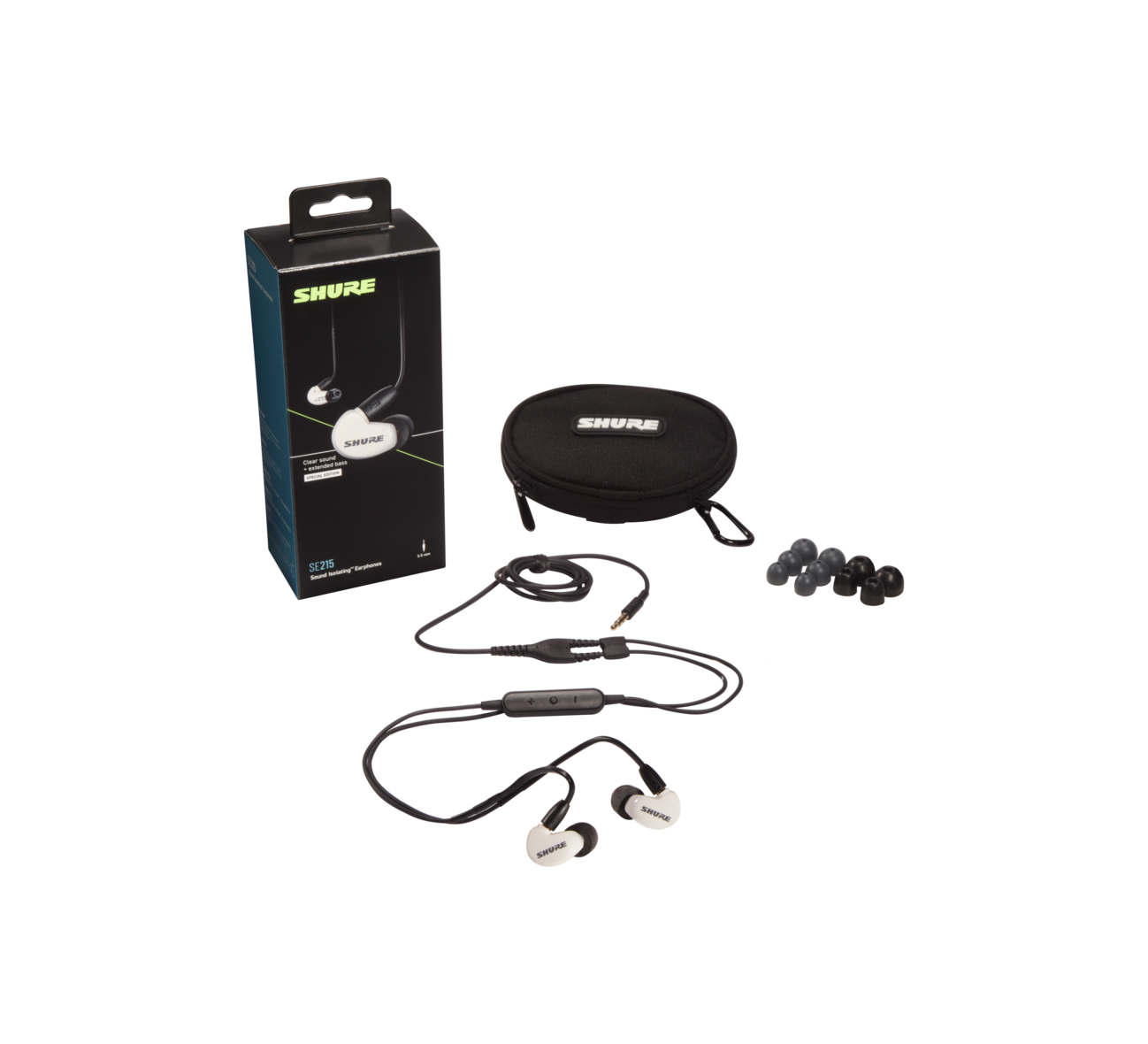 Shure SE215DYWH+UNI-EFS AONIC 215 по цене 15 250 ₽