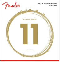 Fender Strings New Acoustic 70CL 80/20 Bronze 11-52