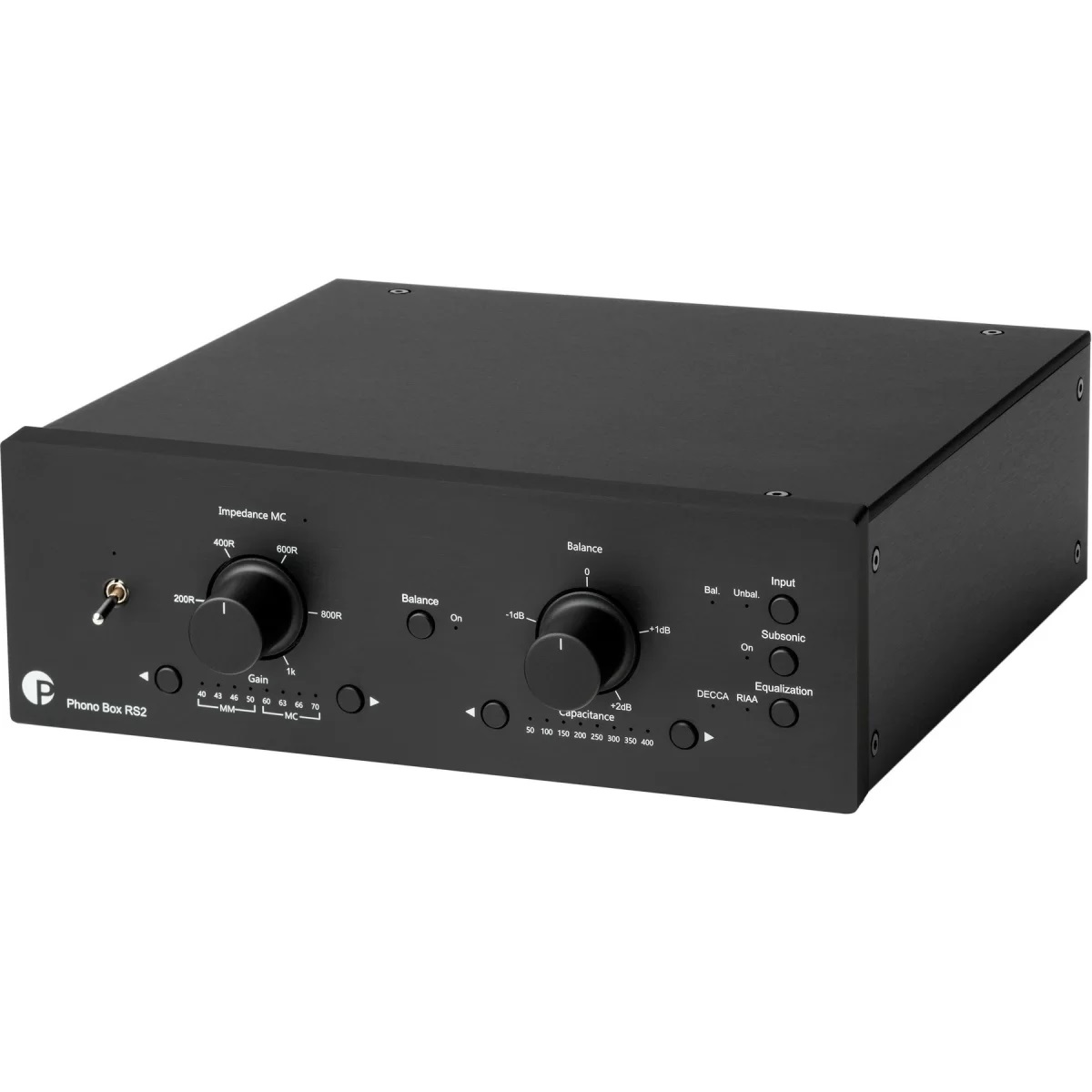 Pro-Ject Phono Box RS2 Black по цене 195 000.00 ₽