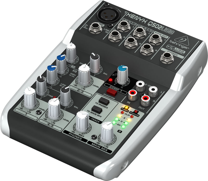 Behringer XENYX Q502USB по цене 6 550 ₽