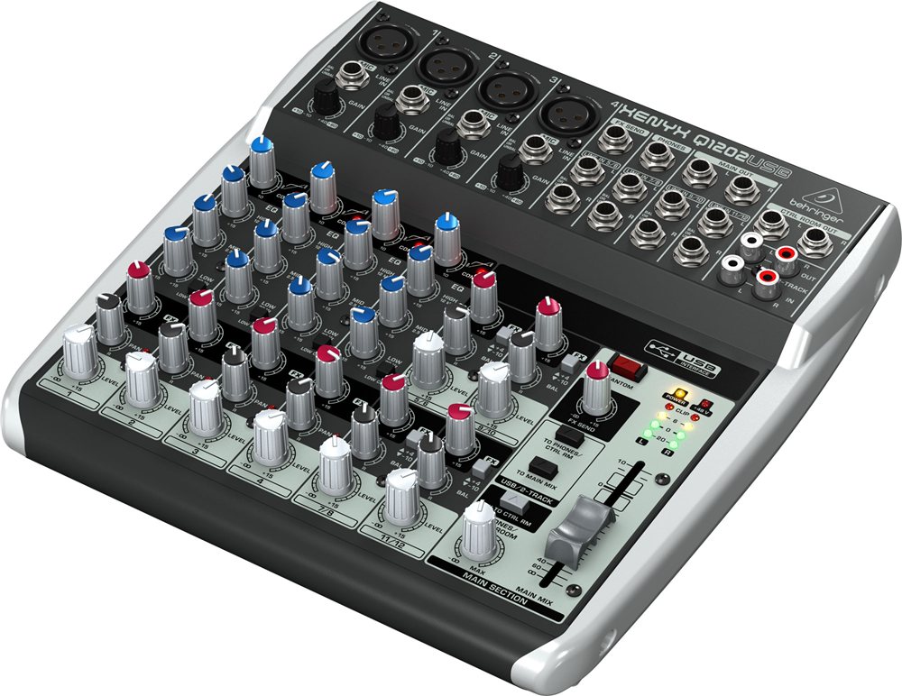 Behringer XENYX QX1202USB по цене 15 250 ₽