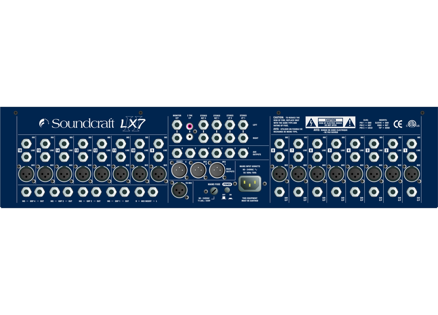 Soundcraft LX7ii-16 по цене 210 800 ₽