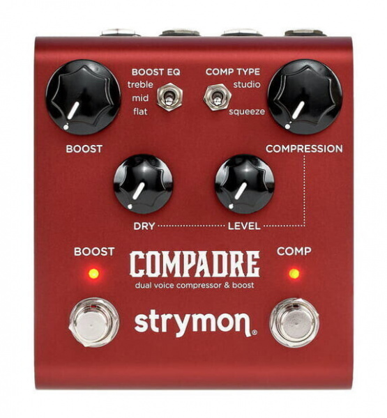 Strymon Compadre Dual Voice Compressor and Clean/Dirty Boost по цене 27 750 ₽