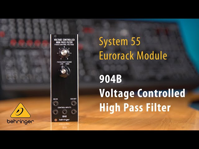 Behringer 904B Voltage Controlled High Pass Filter по цене 14 550 ₽