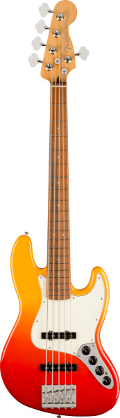 Fender Player Plus Active Jazz Bass V PF Tequila Sunrise по цене 168 300 ₽