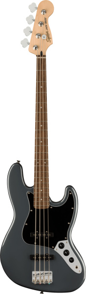 Fender Squier Affinity 2021 Jazz Bass LRL Charcoal Frost Metallic по цене 48 400 ₽
