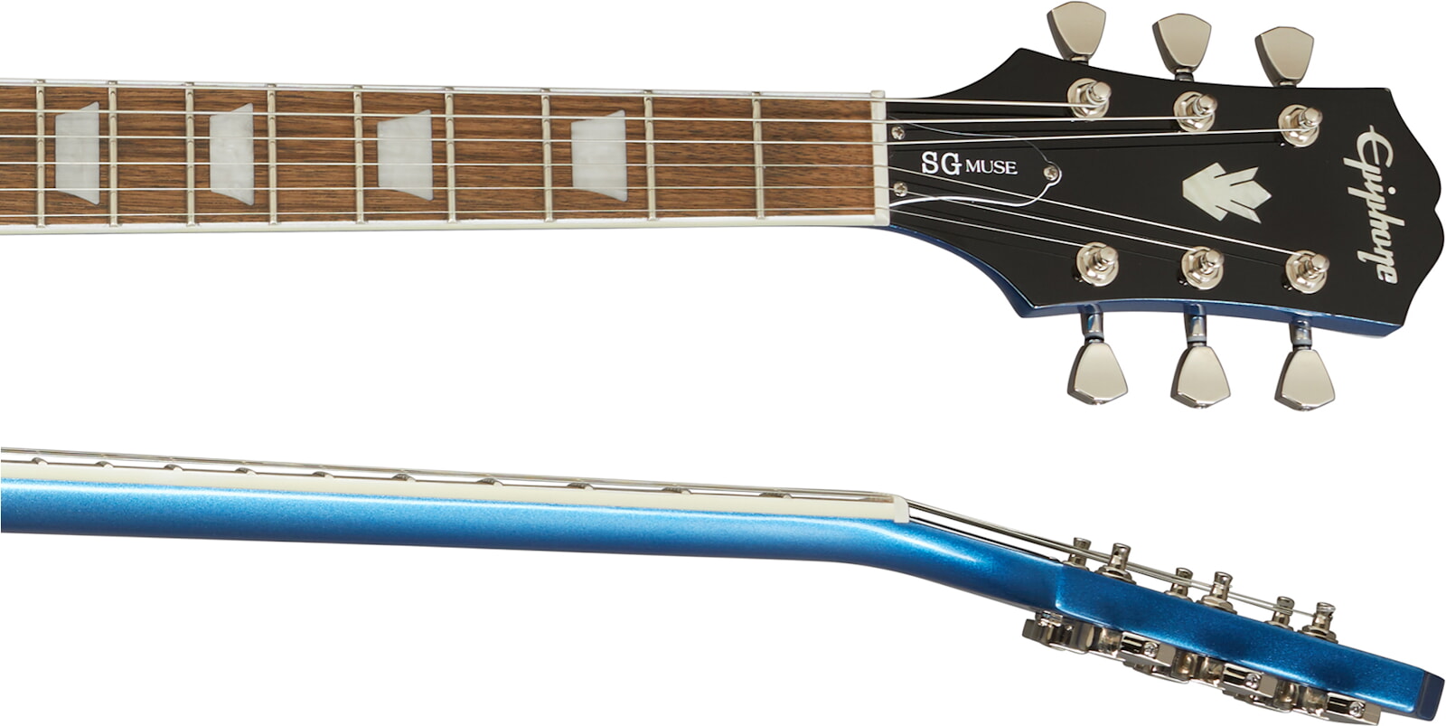 Epiphone SG Muse Radio Blue Metallic по цене 89 100 ₽