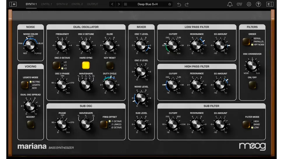 Moog | Новый синтезатор Mariana для iOS, Mac и Windows
