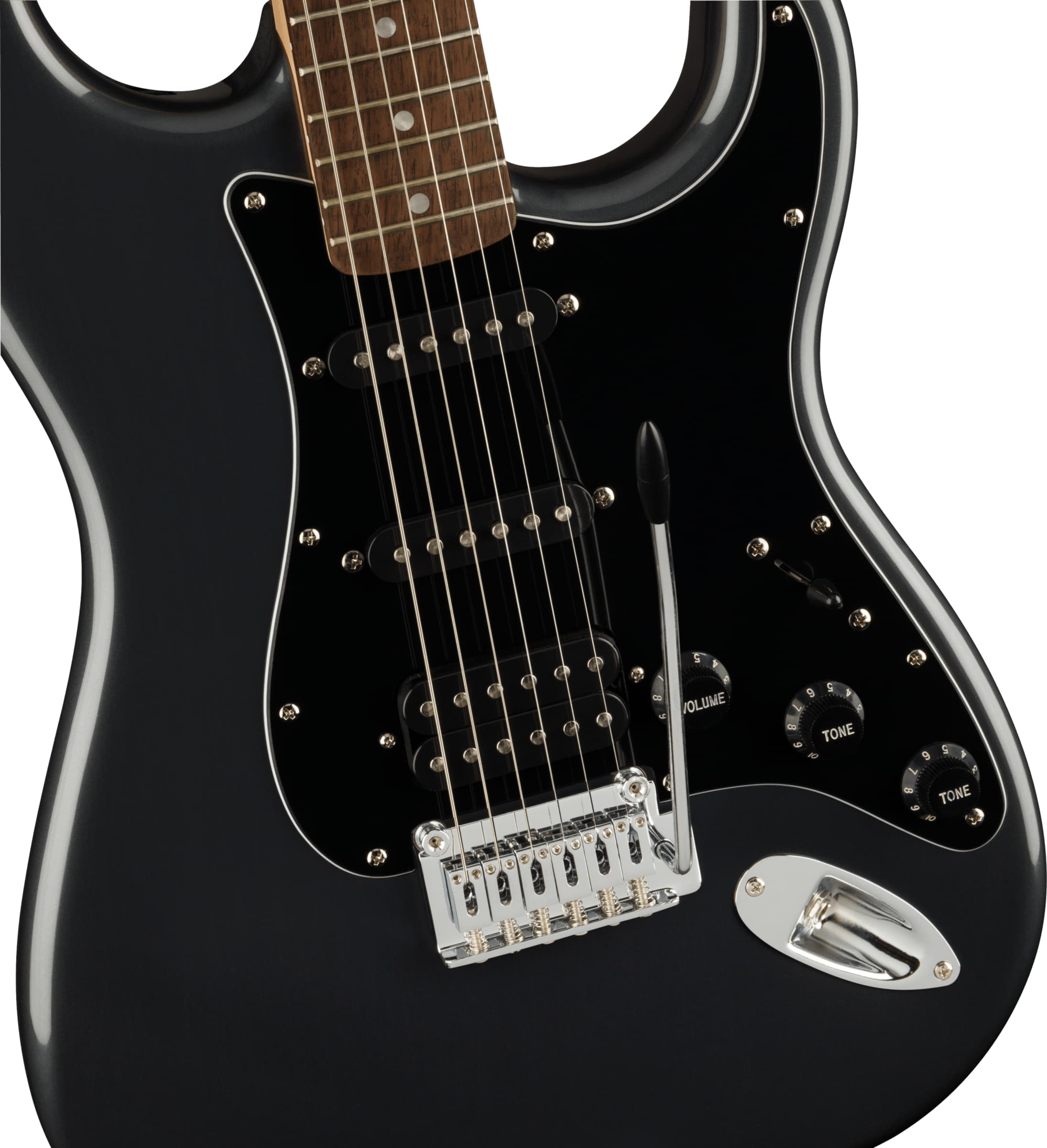 Fender Squier Affinity 2021 Stratocaster HSS Pack LRL Charcoal Frost Metallic по цене 69 000 ₽