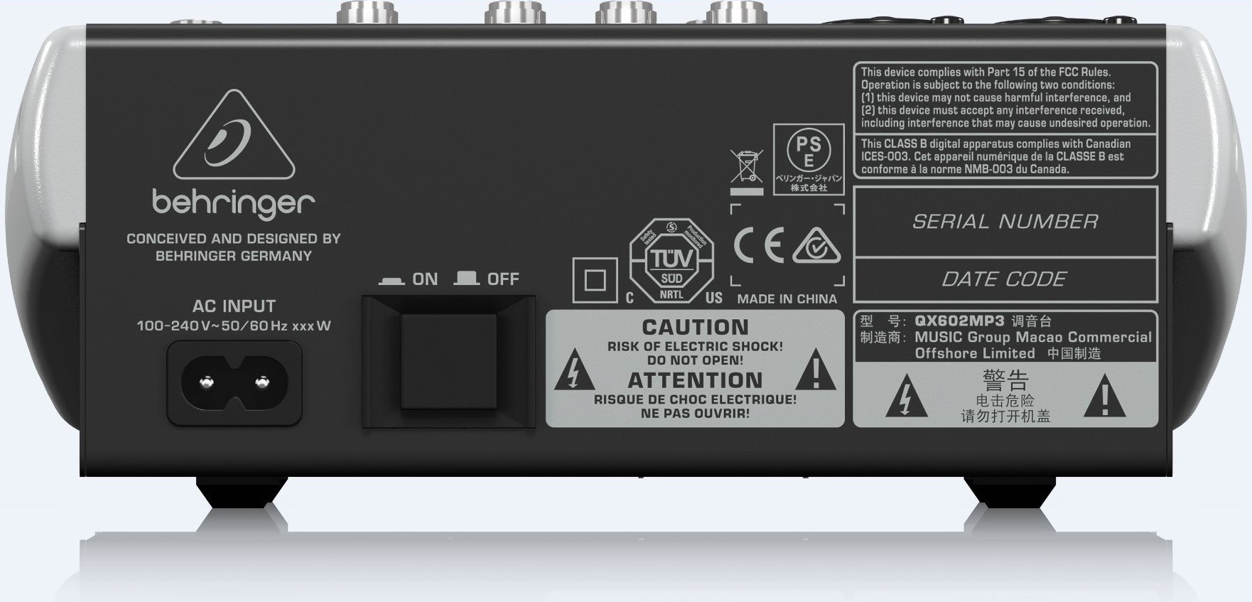 Behringer QX602MP3 по цене 11 550 ₽