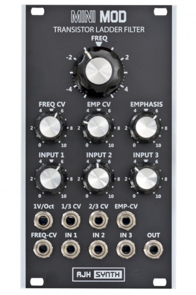 AJH Synth MiniMod VCF Black по цене 27 900 ₽