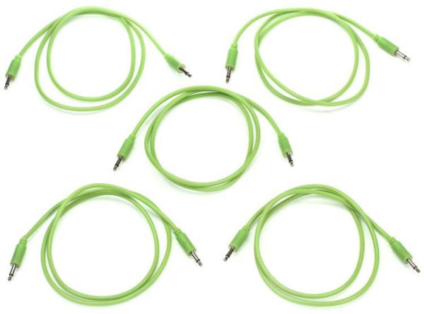 Black Market Modular patchcable 5-Pack 50 cm Glow-in-the-dark