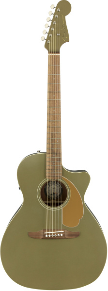 Fender Newporter Player Olive Satin по цене 59 400 ₽