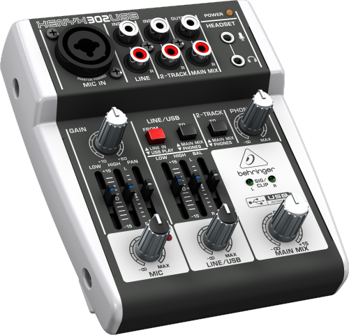 Behringer XENYX 302USB по цене 7 390 ₽