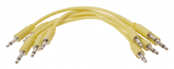 Erica Synths Eurorack Patch Cables 10cm, 5 Pcs Yellow по цене 830 ₽