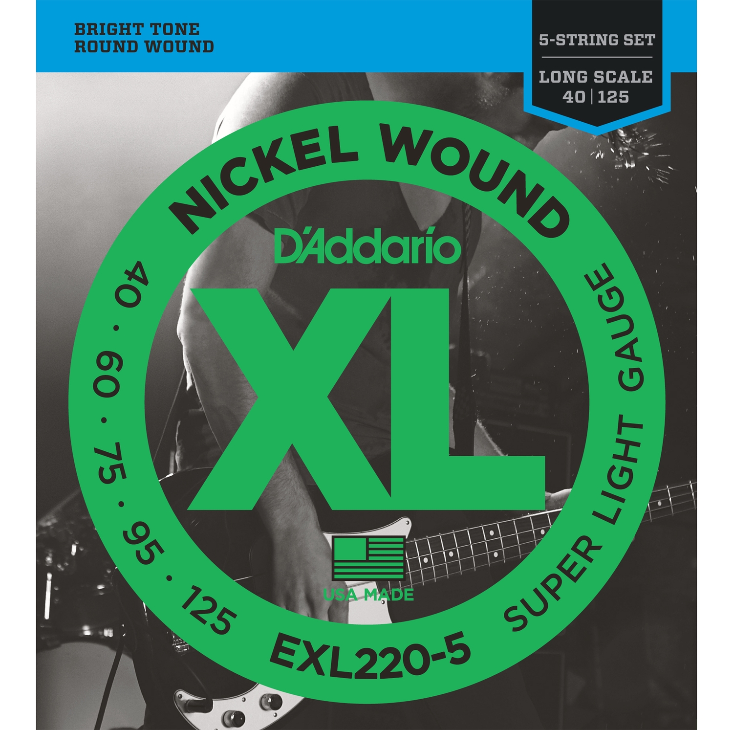 D'Addario EXL220-5 по цене 6 500 ₽